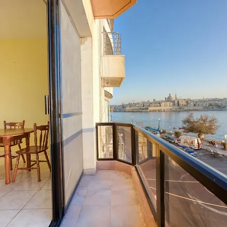 3br Apt With Breathtaking Views Of Valletta By 360 Estates * Sliema