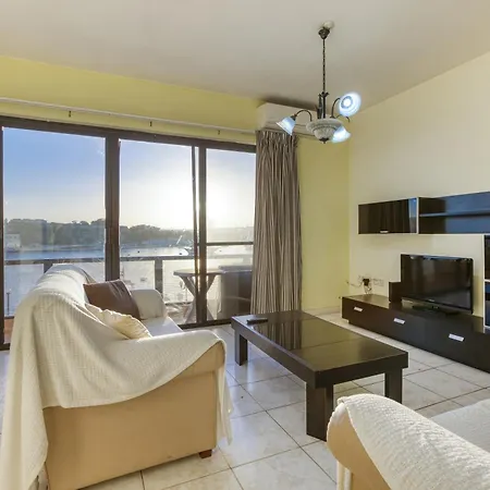 3br Apt With Breathtaking Views Of Valletta By 360 Estates Apartment *