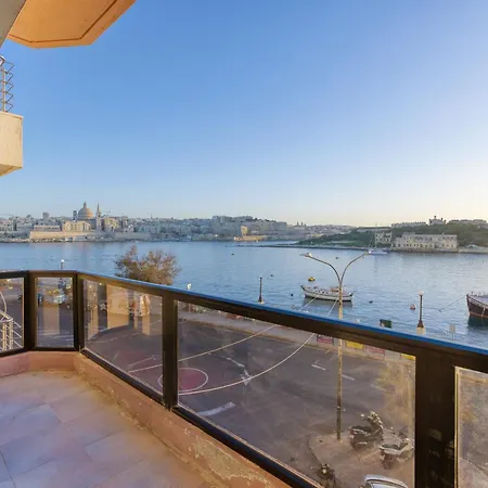 3br Apt With Breathtaking Views Of Valletta By 360 Estates * Sliema